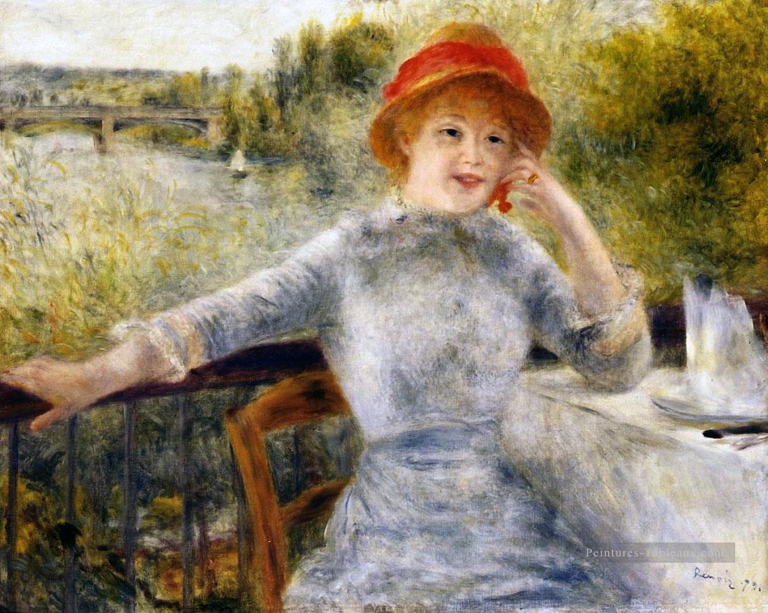 alphonsine fournaise Pierre Auguste Renoir Peintures à l'huile
